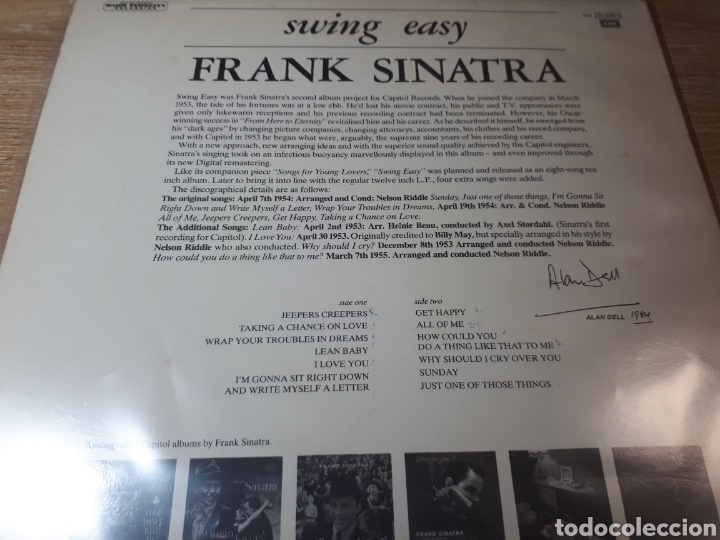 Discos de vinilo: FRANK SINATRA SWING EASY - Foto 2