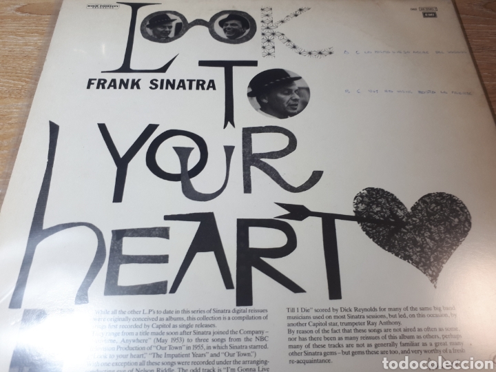 Discos de vinilo: FRANK SINATRA LOOK TO YOUR HEART - Foto 2