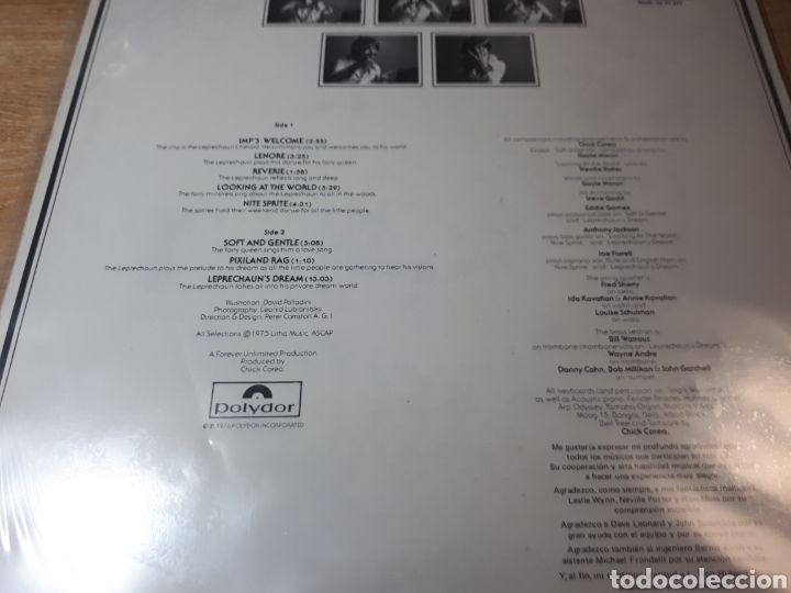 Discos de vinilo: CHICK COREA THE LEPRECHAUN - Foto 2