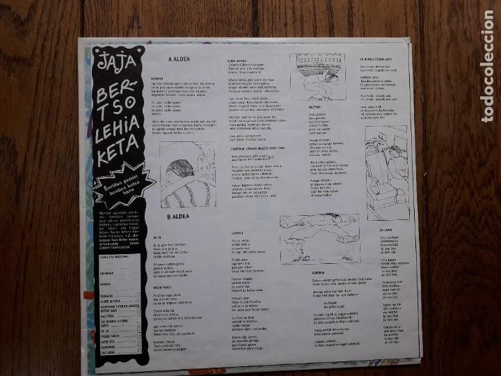Discos de vinilo: Xabi muguruza - jaja - Foto 4