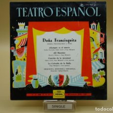 Discos de vinilo: TEATRO ESPAÑOL DOÑA FRANCISQUITA. Lote 272350428