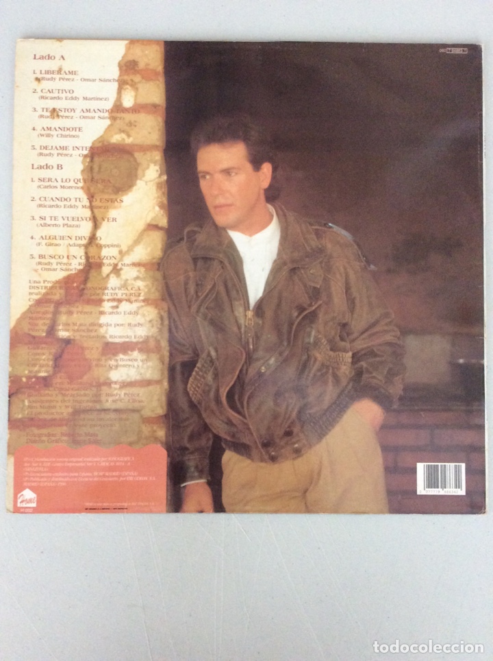 Discos de vinilo: Carlos Mata. Cautivo - Foto 2