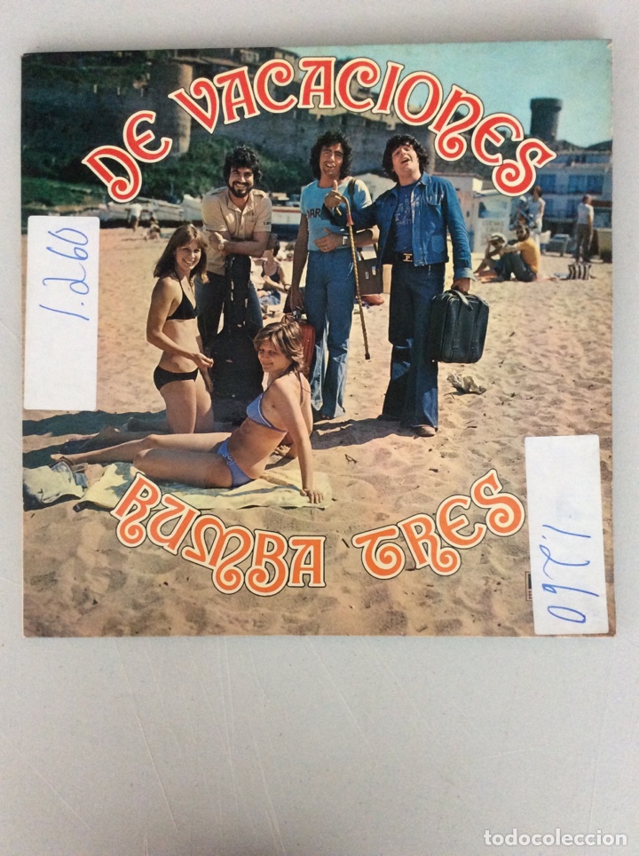 Discos de vinilo: De vacaciones Rumba Tres. - Foto 1