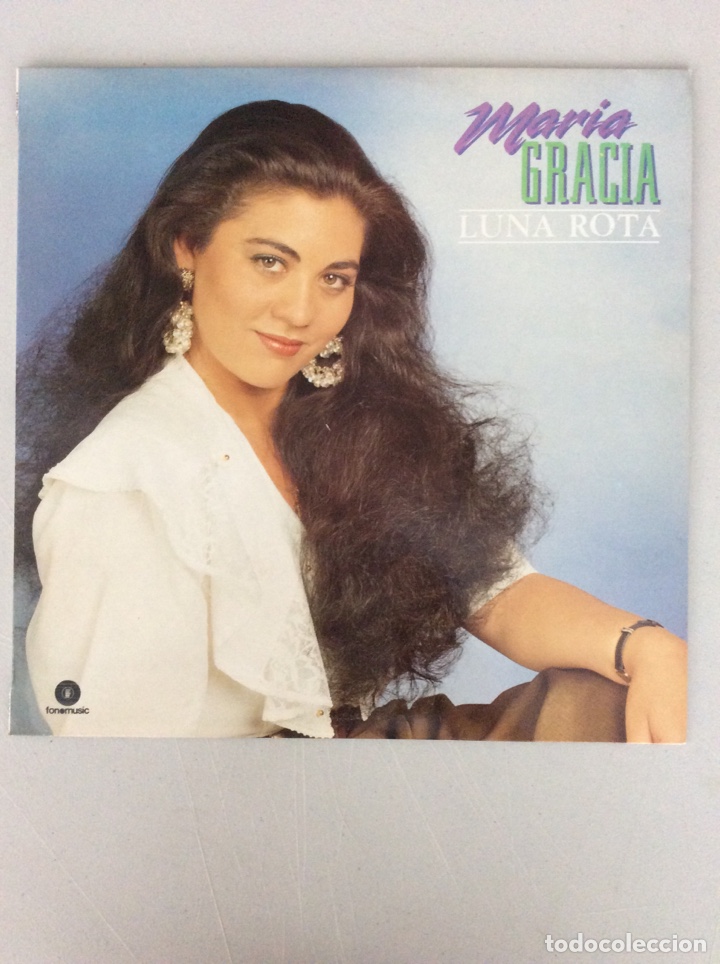 Discos de vinilo: Mar&iacute;a Gracia. Luna rota - Foto 1