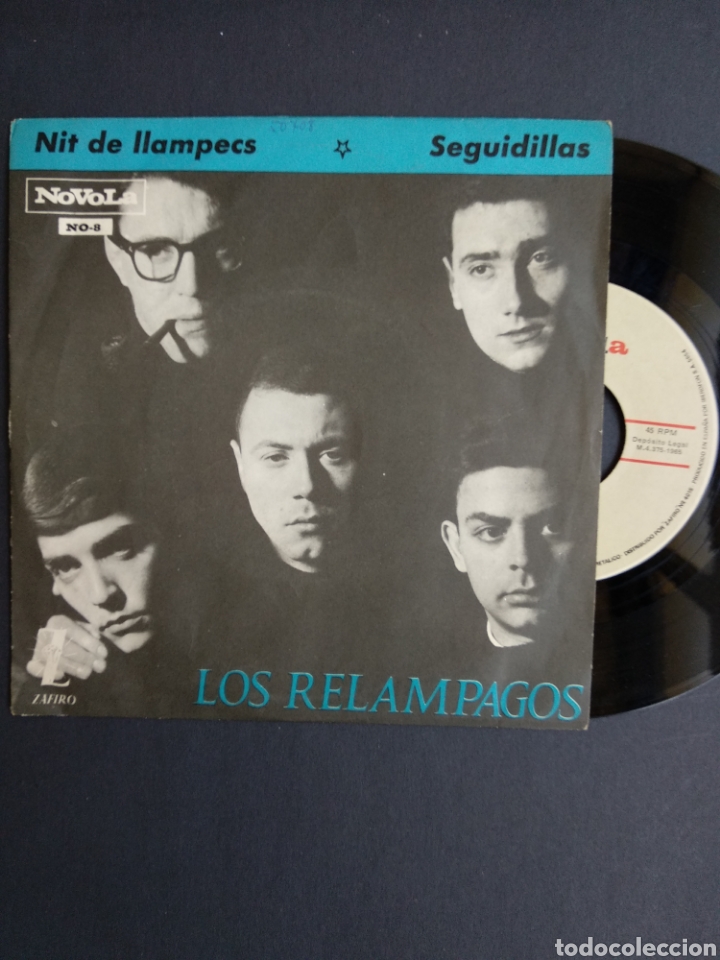 Discos de vinilo: *LOS REL&Aacute;MPAGOS, NIT DE LLAMPECS, 1965. Casa - Foto 1