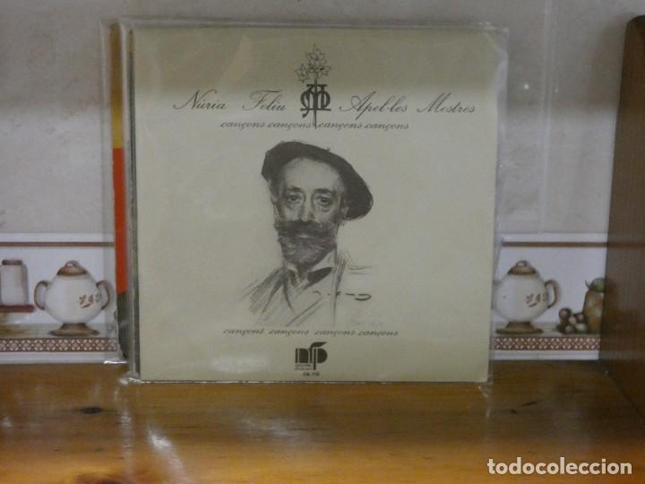 Disques de vinyle: SINGLE NURIA FELIU CANCONS DE APEL.LES MESTRES