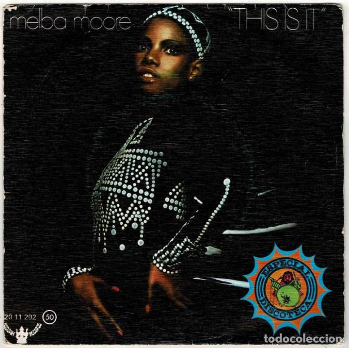 Discos de vinilo: Melba Moore - This is it / Stay Awhile. Single - Foto 1