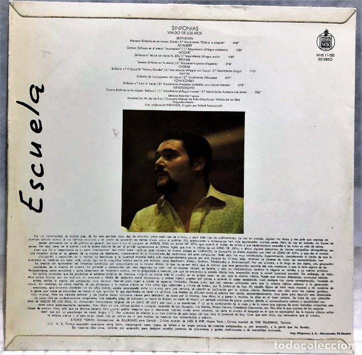 Discos de vinilo: Waldo De Los R&iacute;os - Sinfon&iacute;as - Foto 2