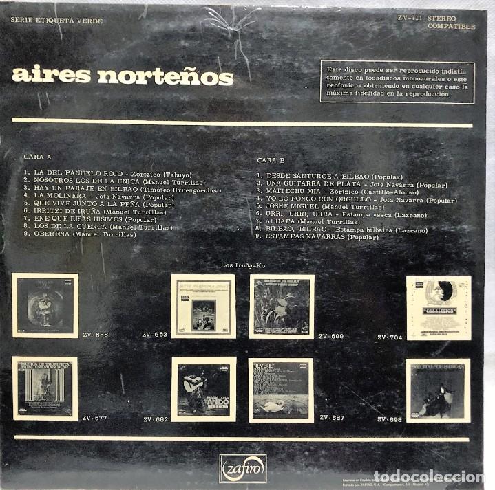 Discos de vinilo: Los Iru&ntilde;ako - Aires Norte&ntilde;os - Foto 2