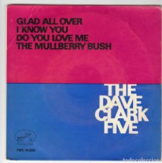 Discos de vinilo: THE DAVE CLARK FIVE: SPAIN EP DE 1964- GLAD ALL OVER + 3- BEATLES- OPORTUNIDAD. Lote 282486653