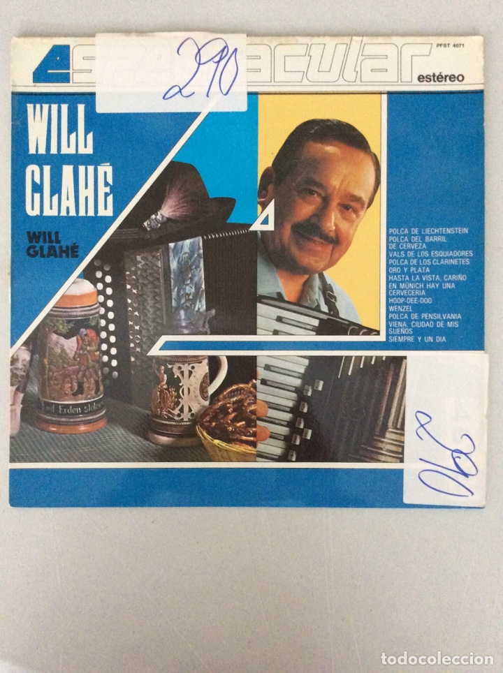 Discos de vinilo: Espectacular. Will Glah&eacute;. - Foto 1