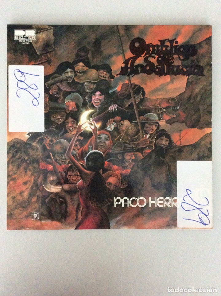 Discos de vinilo: Ombligo de Andaluc&iacute;a. Paco Herrera - Foto 1