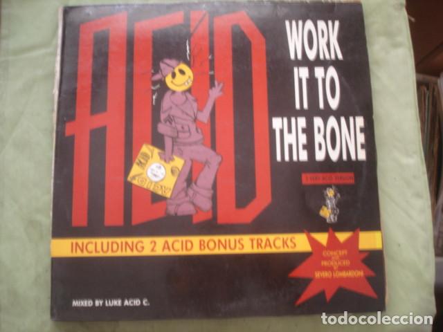 Discos de vinilo: Luke Acid C. Work It To The Bone - Foto 1