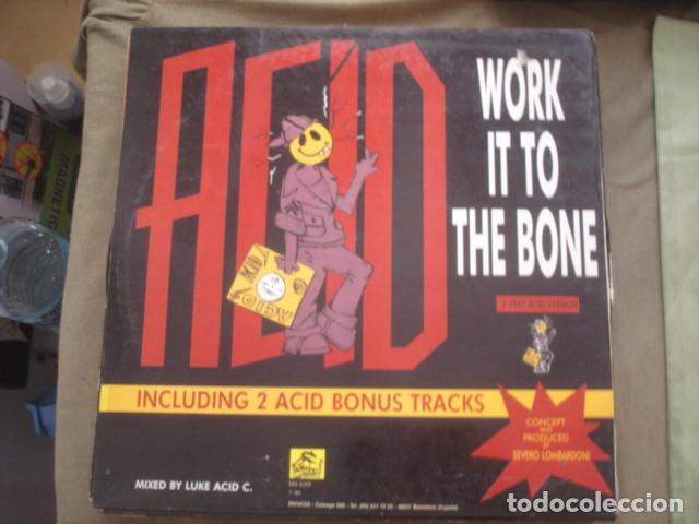 Discos de vinilo: Luke Acid C. Work It To The Bone - Foto 2