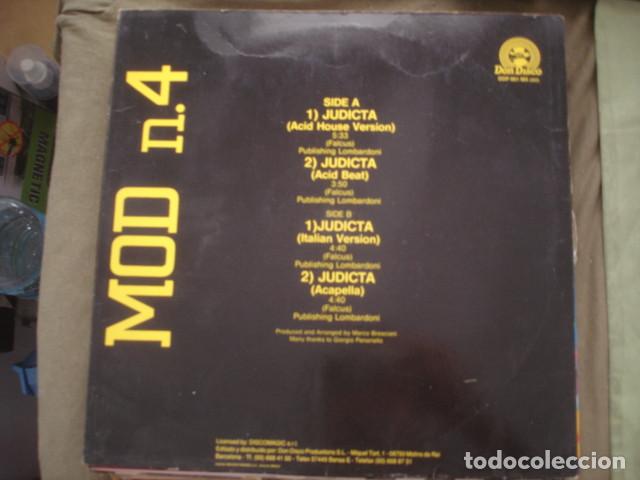 Discos de vinilo: MOD n.4 Judicta - Foto 2
