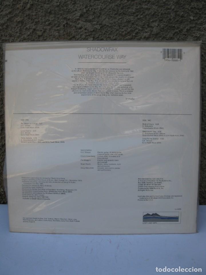 Discos de vinilo: LP - SHADOWFAX - WATERCOURSE WAY - WINDHAM HILL RECORDS - A&Ntilde;O 1985. - Foto 2