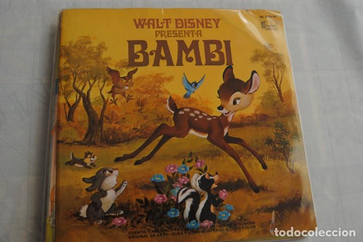 Discos de vinilo: walt disney bambi. lp hispavox - Foto 1