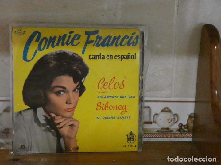 Discos de vinilo: EP OPTIMO ESTADO GENERAL CONNIE FRANCIS EN ESPA&Ntilde;OL CELOS - Foto 1