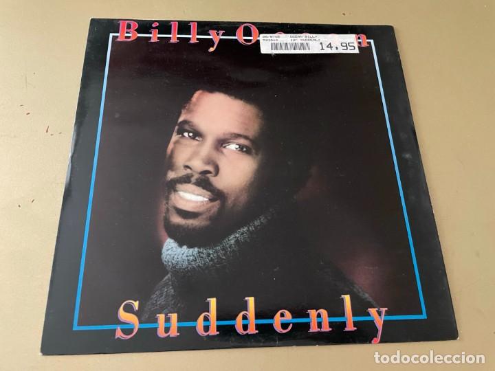 Discos de vinilo: MAXI SINGLE DISCO VINILO BILLY OCEAN SUDDENLY LUCKY MAN EXTENDED VERSION - Foto 1