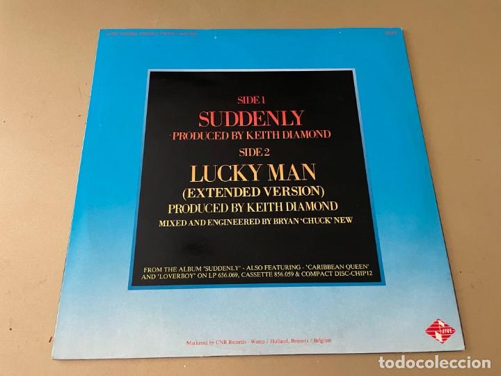 Discos de vinilo: MAXI SINGLE DISCO VINILO BILLY OCEAN SUDDENLY LUCKY MAN EXTENDED VERSION - Foto 2
