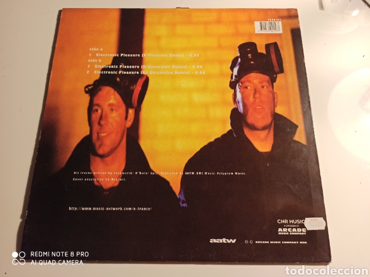 Discos de vinilo: N-Trance&nbsp;&ndash;&nbsp;Electronic Pleasure (E-Pleasure Remix) - Foto 2
