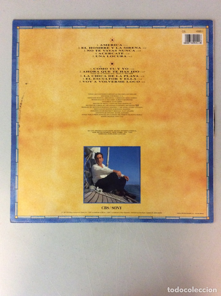 Discos de vinilo: Perales. Am&eacute;rica. - Foto 2