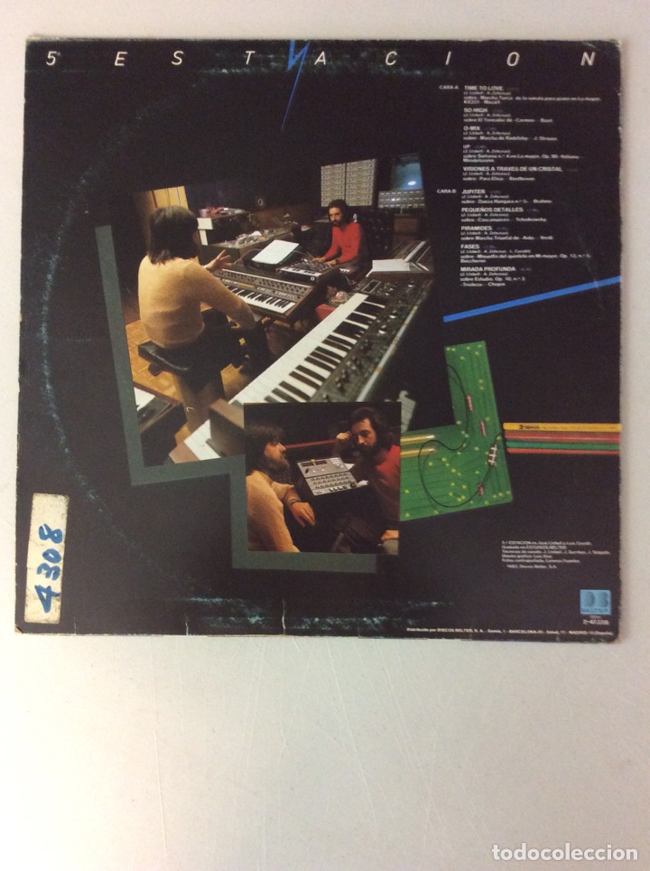 Discos de vinilo: Tecnofonia. 5a estacion - Foto 2