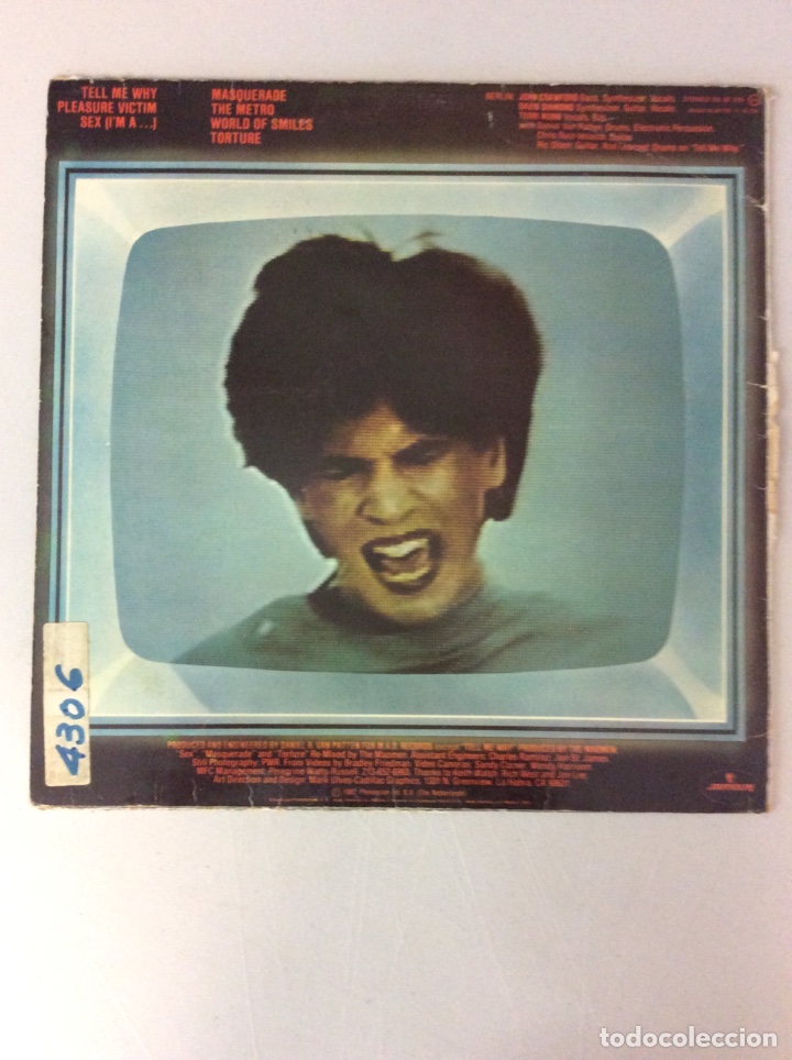 Discos de vinilo: Berlin. Pleasme victim - Foto 2