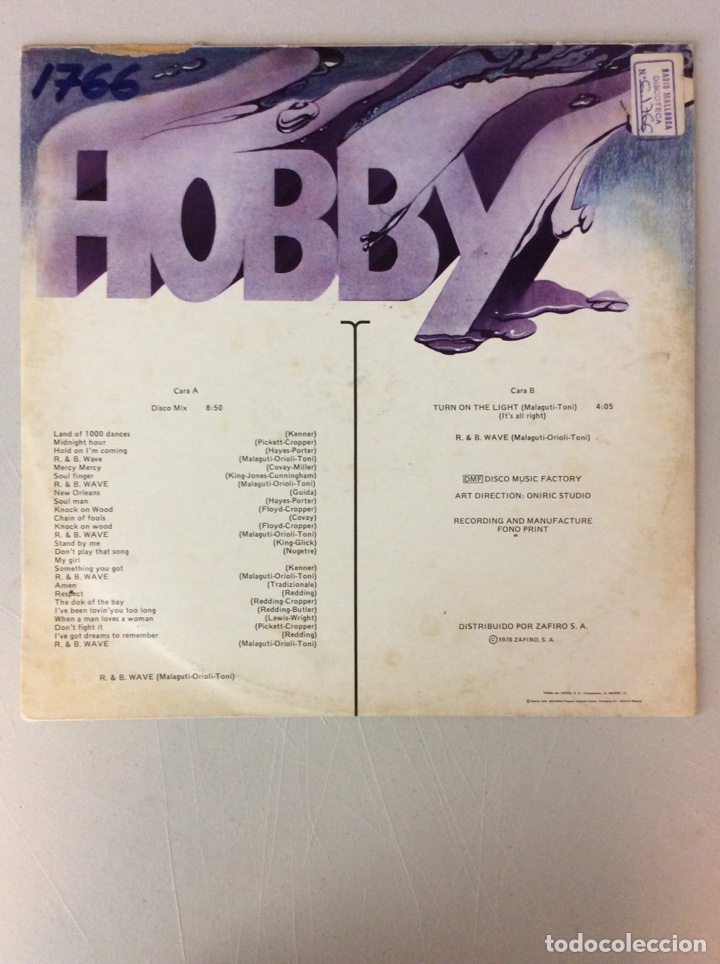 Discos de vinilo: Hobby. R&Bwave - Foto 2