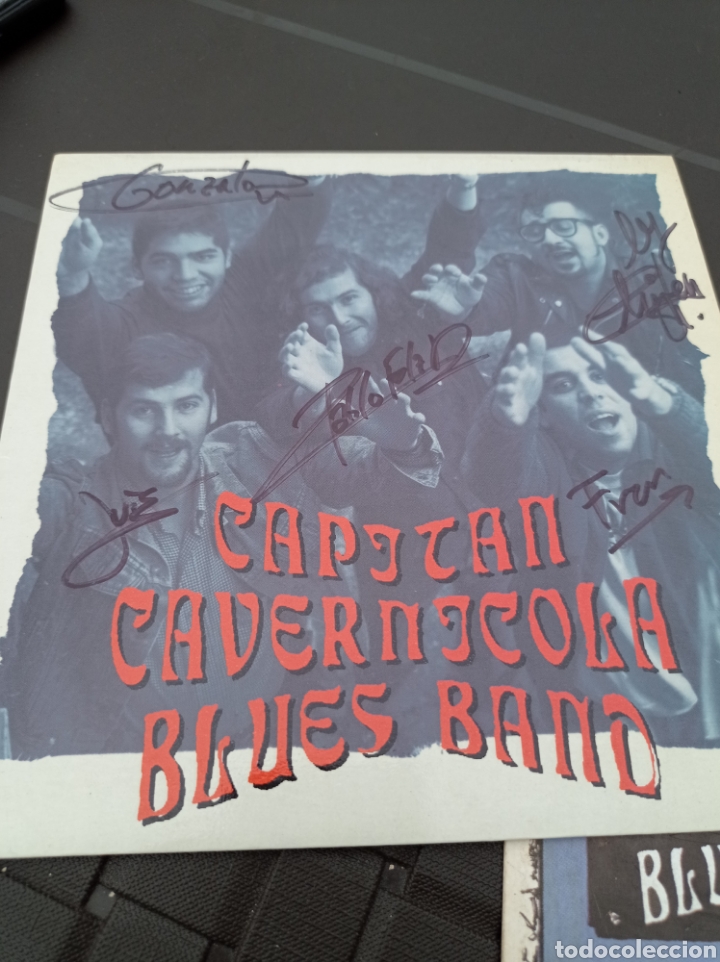 Discos de vinilo: FIRMADOS. CAPITAN CAVERNICOLA BLUES BAND. - Foto 3