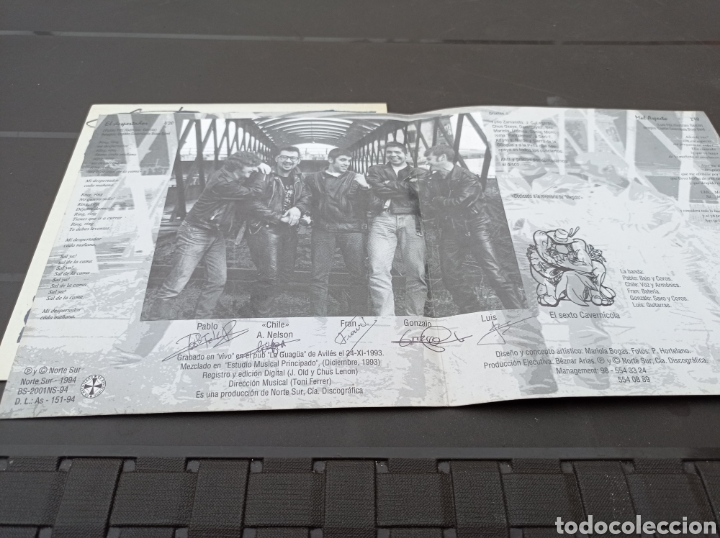 Discos de vinilo: FIRMADOS. CAPITAN CAVERNICOLA BLUES BAND. - Foto 2
