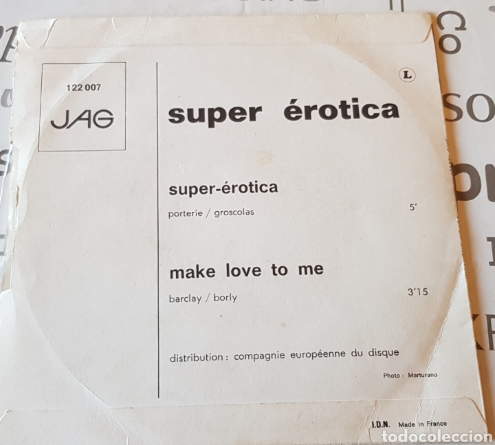 Discos de vinilo: Rita Super Erotica - Foto 2