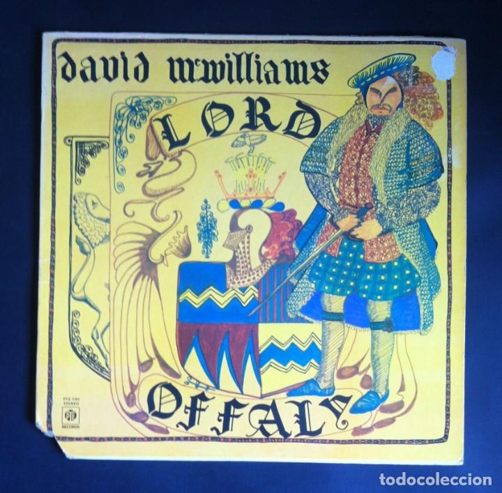 Discos de vinilo: DAVID McWILLIAMS - Lord Offaly - LP USA 1973 - PYE - Foto 1