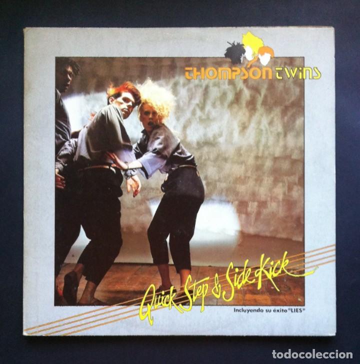 Discos de vinilo: THOMPSON TWINS - Quick Step & Side Kick - LP ESPA&Ntilde;OL 1983 - ARISTA - Foto 1