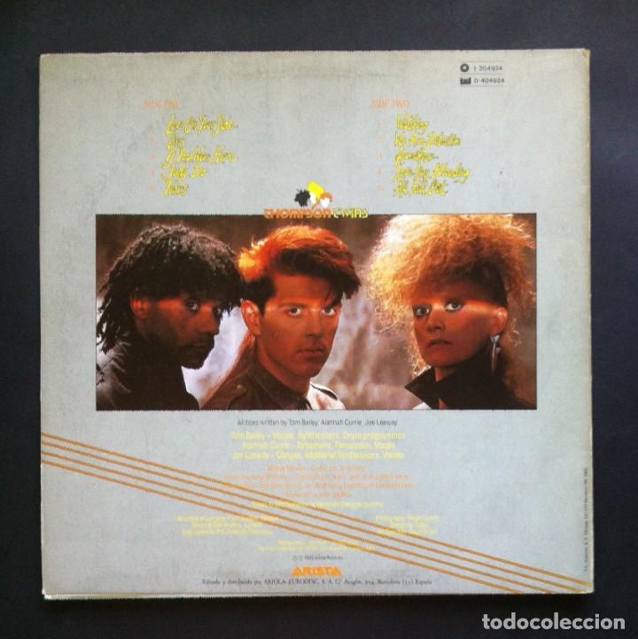 Discos de vinilo: THOMPSON TWINS - Quick Step & Side Kick - LP ESPA&Ntilde;OL 1983 - ARISTA - Foto 2