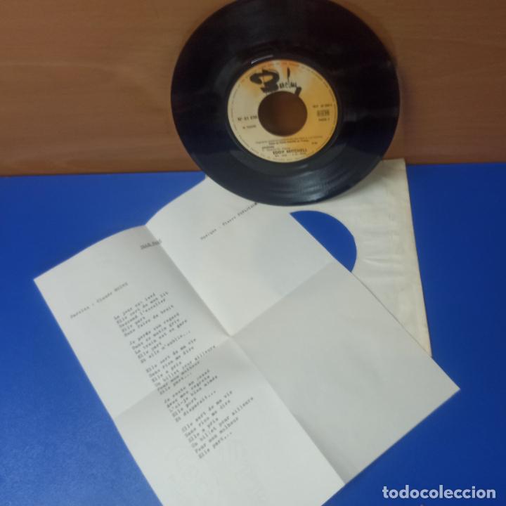 Discos de vinilo: SINGLE DISCO DE VINILO - EDDY MITCHELL - ARIZONA / ELLE PART - Foto 2