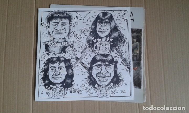 Discos de vinilo: GRIS PERLA - SIEMPRE GRIS LP 1990 HARD ROCK - Foto 3