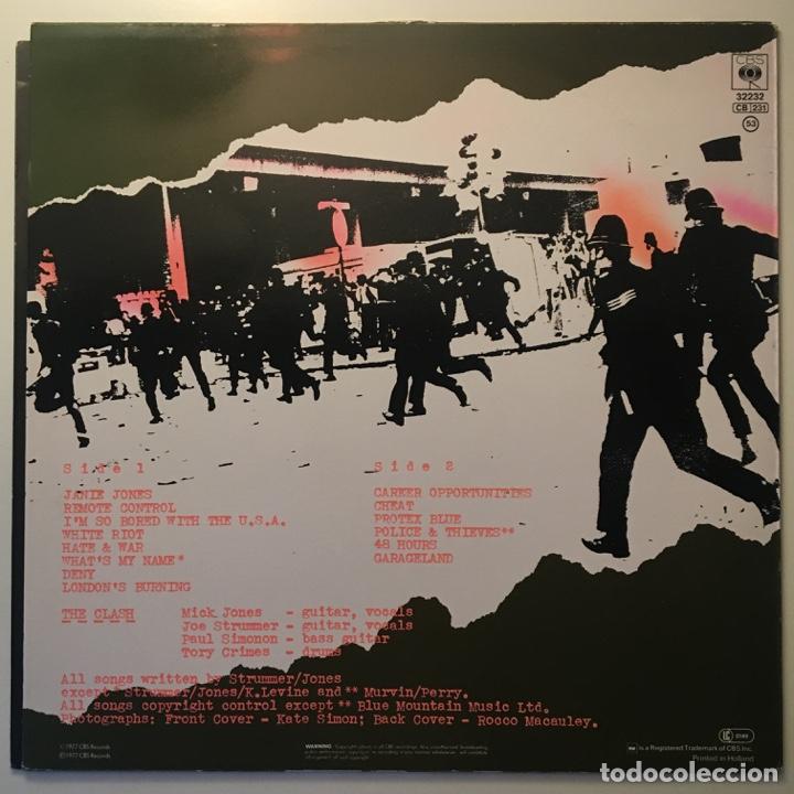 Discos de vinilo: The Clash &lrm;&ndash; The Clash, Europe CBS* - Foto 2