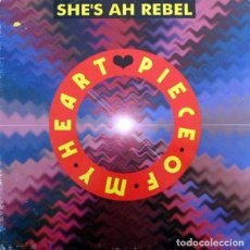 Dischi in vinile: SHES AH REBEL - PIECE OF MY HEART . MAXI SINGLE . 1994 MAX MUSIC