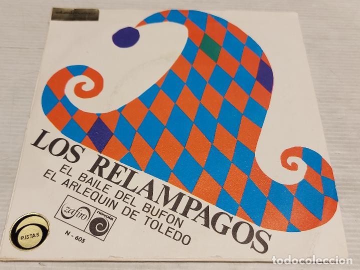 Discos de vinilo: LOS RELÁMPAGOS / EL BAILE DEL BUFÓN-EL ARLEQUÍN DE TOLEDO / SINGLE - ZAFIRO-1967 / MBC. ***/*** - Foto 2 - 283001083