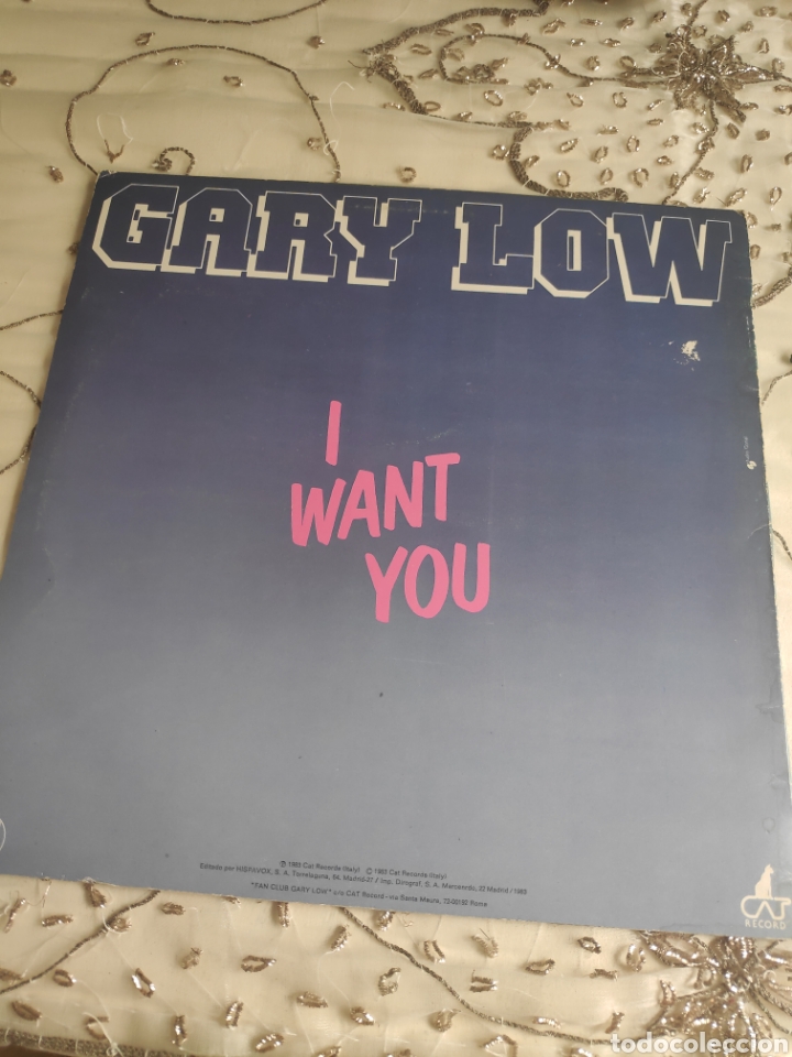 Discos de vinilo: Vinilo Maxisingle - Gary Low - I want you - Foto 2