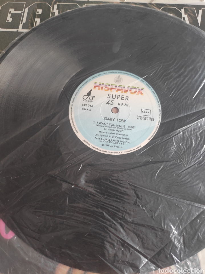 Discos de vinilo: Vinilo Maxisingle - Gary Low - I want you - Foto 5