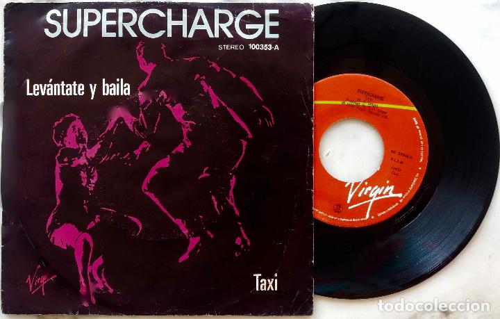 Discos de vinilo: SUPERCHARGE. LEVANTATE Y BAILA. SINGLE ESPA&Ntilde;A 1979 - Foto 1