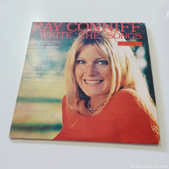 Discos de vinilo: RAY CONNIFF - I WRITE THE SONGS - Foto 6