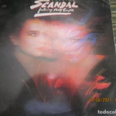 Discos de vinilo: SCANDAL - WARRIOR LP FEATURING PATTY SMITH - ORIGINAL ESPAÑOL - CBS RECORDS 1984 -. Lote 283023833