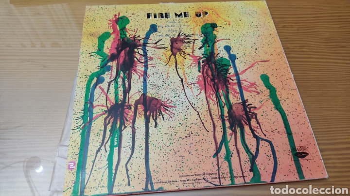 Discos de vinilo: Disco vinilo maxi single Astaire &rdquo;Fire Me Up&rdquo; - Foto 2