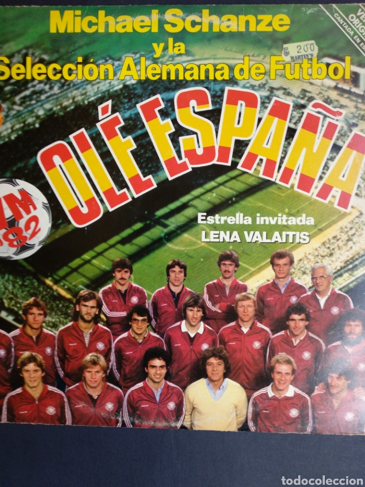 Discos de vinilo: *MICHAEL SCHANZE, OLE ESPA&Ntilde;A, 1982. A1 - Foto 1
