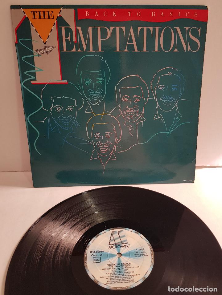 Discos de vinilo: THE TEMPTATIONS - BACK TO BASICS - Foto 1