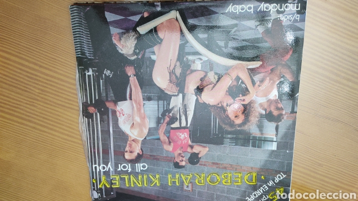 Discos de vinilo: Disco vinilo maxi single Deborah Kinley &rdquo;All For You&rdquo; - Foto 1