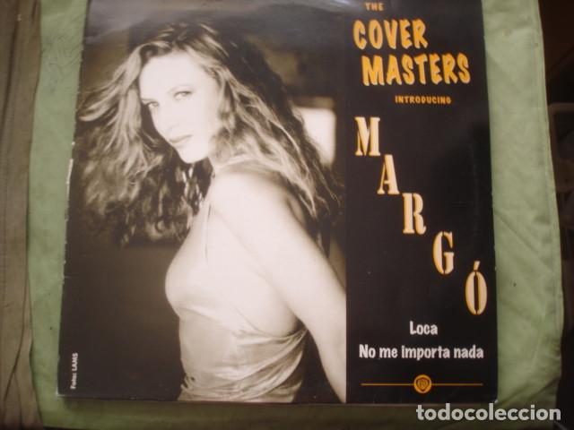 Discos de vinilo: The Cover Masters Introducing Marg&oacute; Loca / No Me Importa Nada - Foto 1